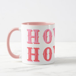 Cute Girly Pink Cowgirl Howdy  Tasse