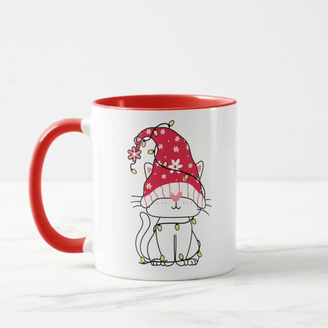 Cute Gnome Chat Mug (Gauche)