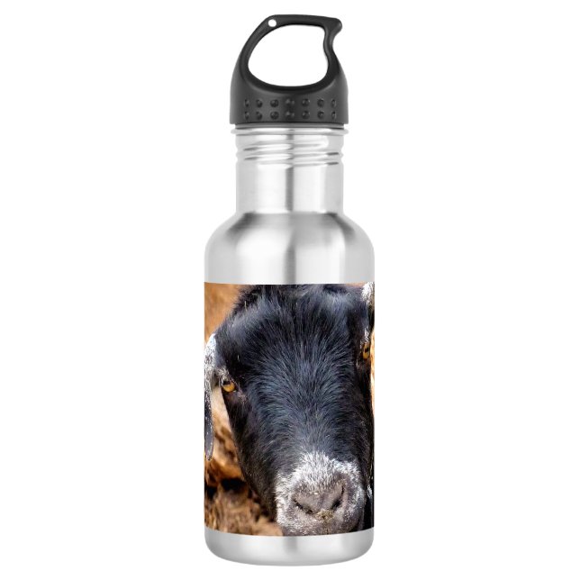 CUTE GOAT EDELSTAHLFLASCHE (Vorderseite)