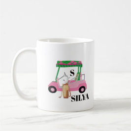 Cute Golf Cart T-Shirt – Minimal Summer Kaffeetasse