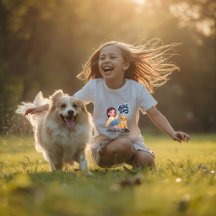 Cute “Good Vibes” Team Personalized T-Shirt 