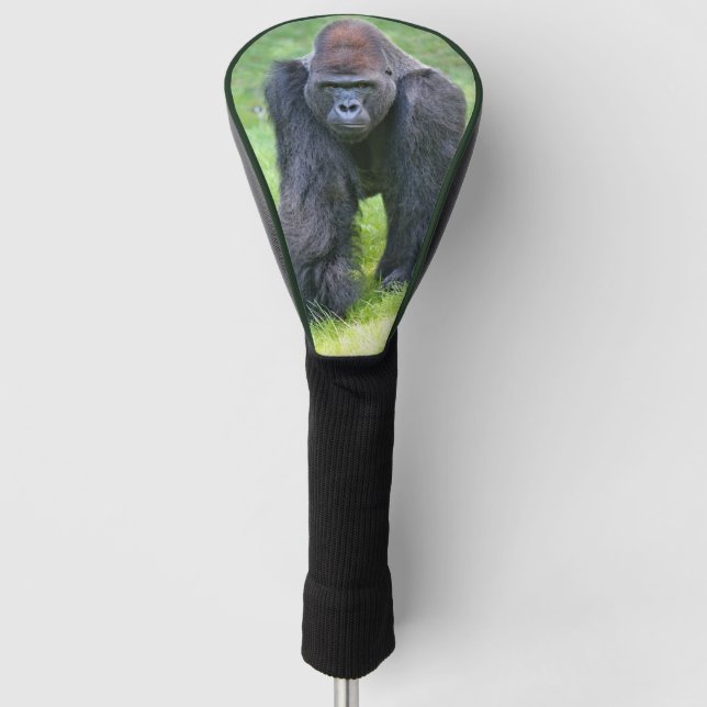 cute gorilla walking golf headcover (Vorderseite)