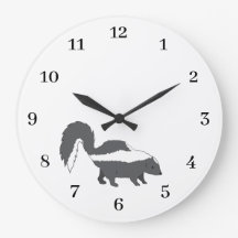 Cute Gray Baby Skunk Design
