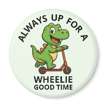 Cute Green Dinosaur