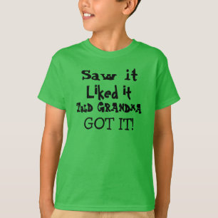 Cute Green von Oma verwöhnt T-Shirt
