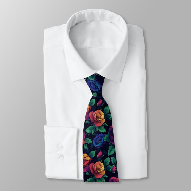 Cute Groomsman Gift Rose Krawatte (Gebunden)