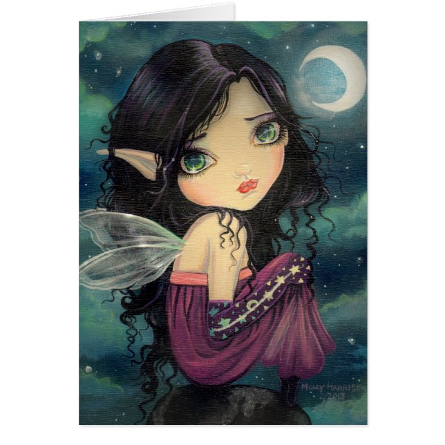 Cute Gros Oeil Gothique Imaginaire Fairy Art (Devant)