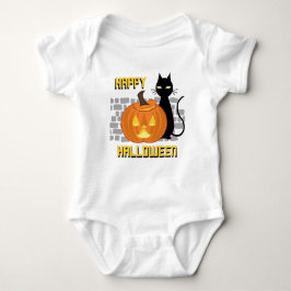 Cute Halloween Baby Strampler