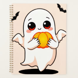 Cute Halloween Ghost Planner Planer