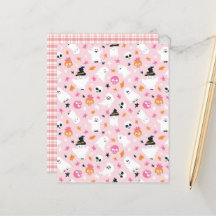 Cute Halloween Ghosts papier