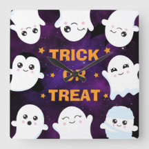 Cute Halloween Ghosts Trick or Treat