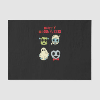 Cute Halloween Monsters Tissue Paper - Funny Boo Seidenpapier