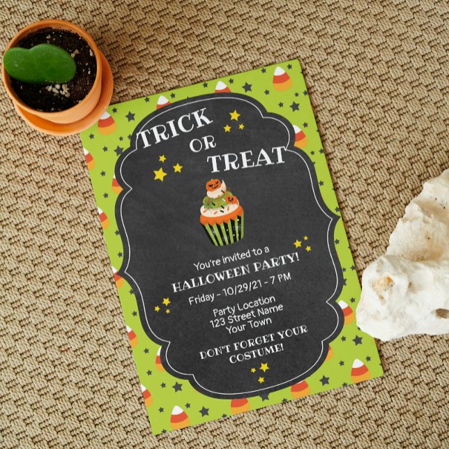 Cute Halloween Party Invitation (Créateur téléchargé)