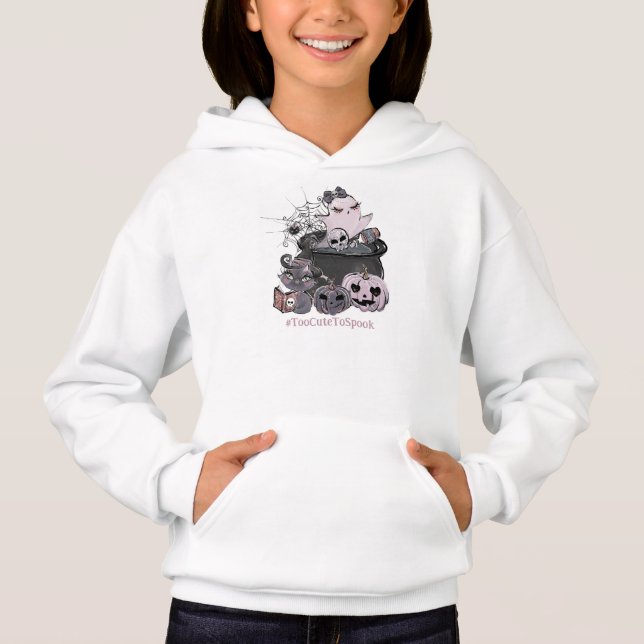 Cute Halloween Personalized Hoodie (Devant)