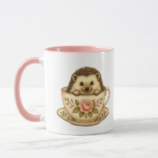Cute Hedgehog Mug Tasse