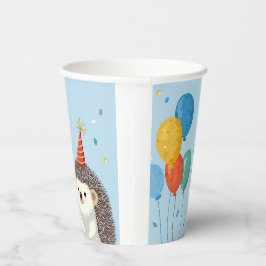 Cute Hedgehog Party Paper Cups Pappbecher