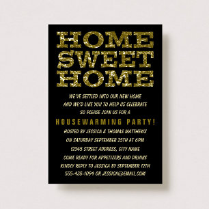 Cute Home Sweet Home Accueil Ménage Invitations