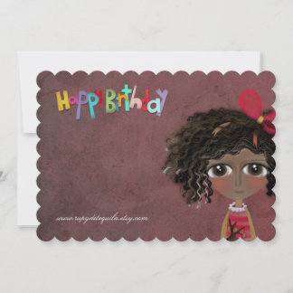 Cute Invitation Happy Birthday Einladung