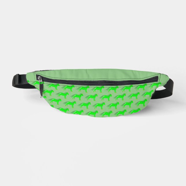 Cute Irish Green et Gold Unicorn (Recto)