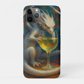 Cute Ivory Dragon & White Wine Fantasy Art Case-Mate iPhone Hülle
