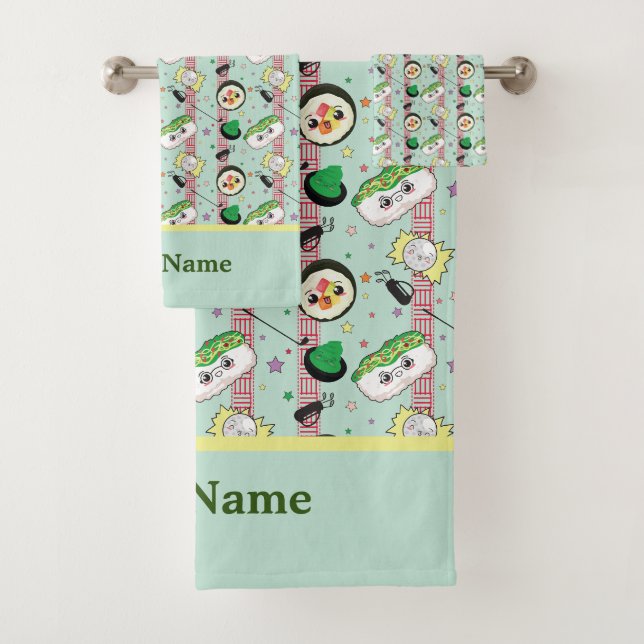 Cute Japonais Sushi Lover Motif de golf (En situation)