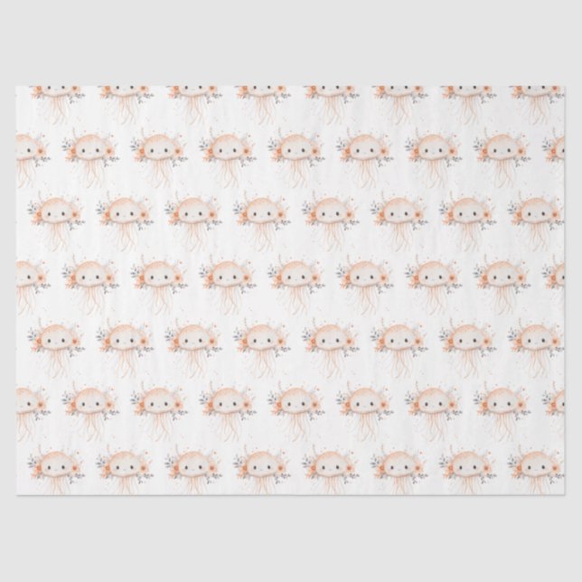 Cute Jellyfish Seidenpapier (Vorderseite)