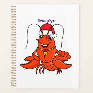 Cute joyeux homard portant le dessin du casquette 