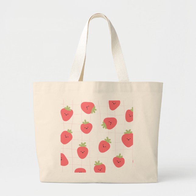 Cute jumbo tote for daily use stoffbeutel (Vorne)