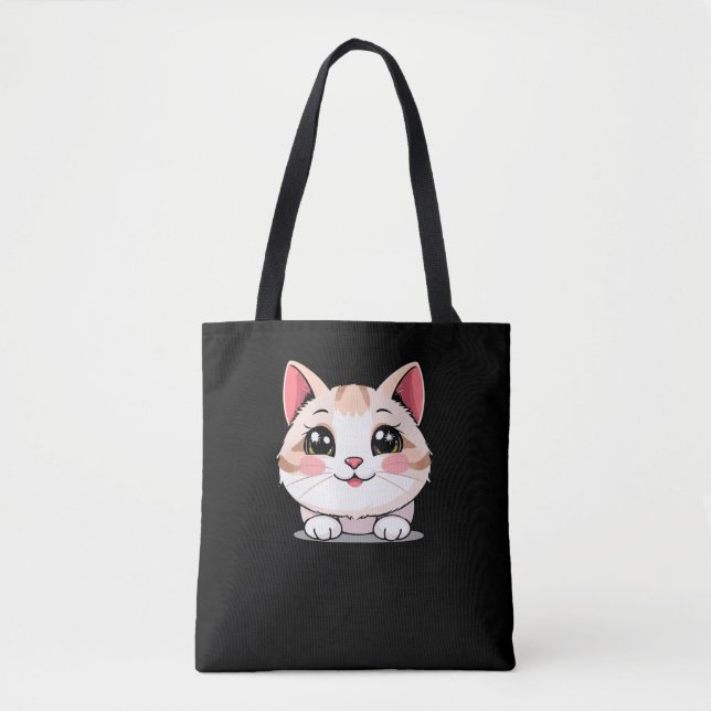Cute Kawaii Animal  Tote Bag Tasche (Vorderseite)