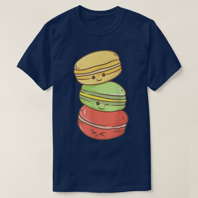 Cute Kawaii Anime  Macaroon  Aesthetic Japanese  T-Shirt (Design vorne)