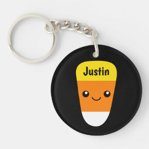 Cute Kawaii bonbons de maïs porte - clé