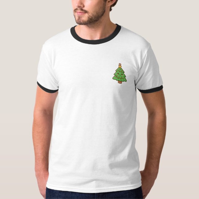 Cute Kawaii Christmas Tree Shirt • Cute Holiday Gi (Vorderseite)