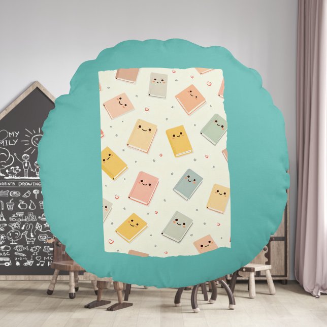 Cute Kawaii Livres Coussin (Créateur téléchargé)