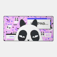 Cute Kawaii ours Panda violet