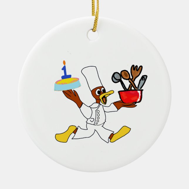 Cute Keramik Ornament (Vorne)