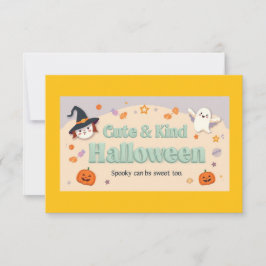 🧡 ✨ „Cute & Kind Halloween“-Kollektion Einladung