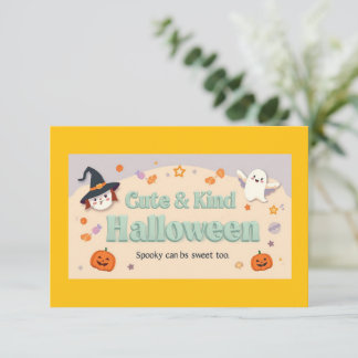 🧡 ✨ „Cute & Kind Halloween“-Kollektion Einladung