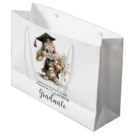  Cute Kindergarten Graduation Bunny Design Große Geschenktüte