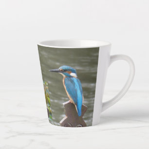 Cute Kingfish Latte Mug