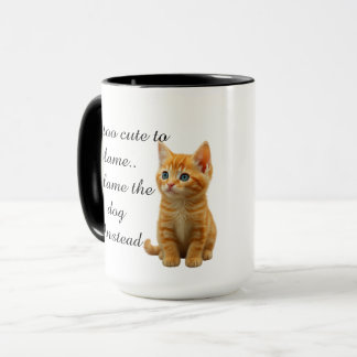 Cute Kitten Mug en céramique