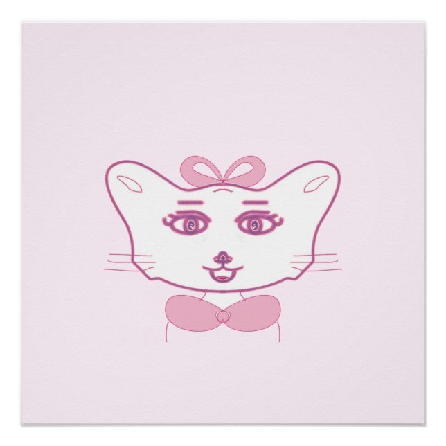 Cute kitten poster (Vorderseite)