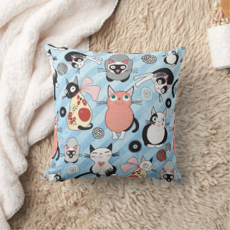 Cute Kittens Pillow Kissen