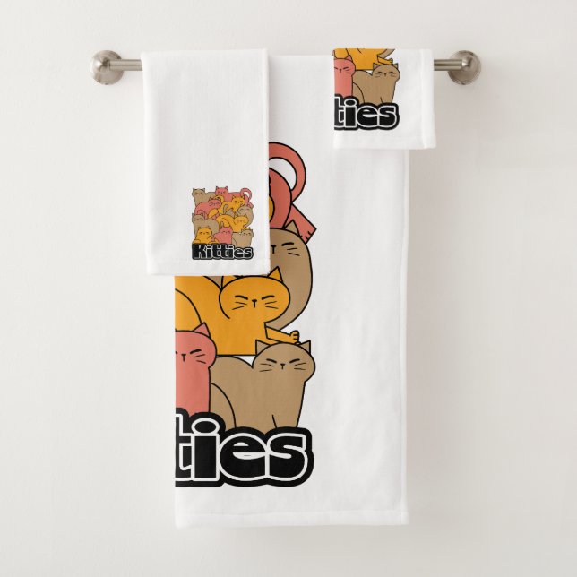 Cute Kitties Design - Cat Art adorable (En situation)