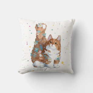 Cute Kitty Cat Pet Animal  Kissen