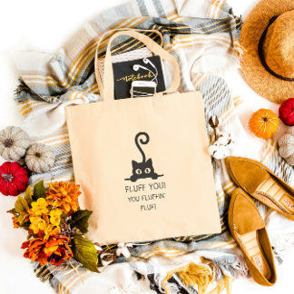 Cute Kitty Quote, Sassy Humor Gift for Cat Lovers Tragetasche