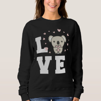 Cute Koala Heart Koalas Animal Australia Cute Koal Sweatshirt