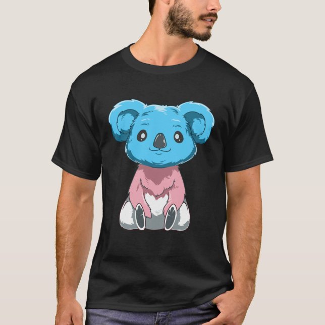 Cute Koala Transgender T-Shirt (Vorderseite)