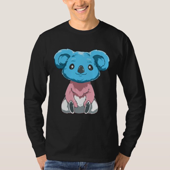 Cute Koala Transgender T-Shirt (Vorderseite)