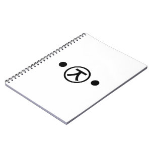 Cute Kuma Bear Kaomoji Japanese Emoticon Text Art Notizblock