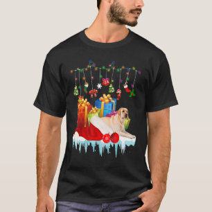 Cute Labrador Retriever Xmas Santa Dog Family App T-Shirt